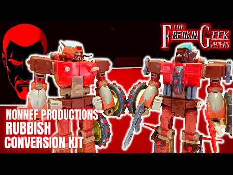 Nonnef Productions RUBBISH CONVERSION KIT: EmGo's Transformers Reviews N' Stuff