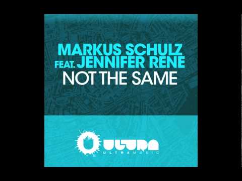 Markus Schulz ft. Jennifer Rene - Not The Same (Cover Art)