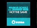 Markus Schulz ft. Jennifer Rene - Not The Same (Cover Art)