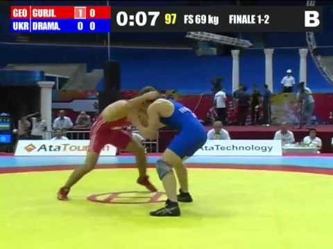 69kg final GURJIDZE Omari-DRAMARETSKYI Sergii
