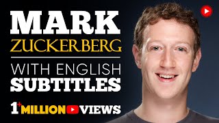 LEARN ENGLISH  MARK ZUCKERBERG: Find Your Purpose 