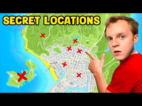 SECRET Locations that NOBODY KNOWS in GTA 5!