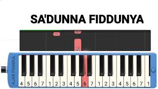 Download lagu NOT PIANIKA I SHOLAWAT SA'DUNA FIDDUNYA mp3