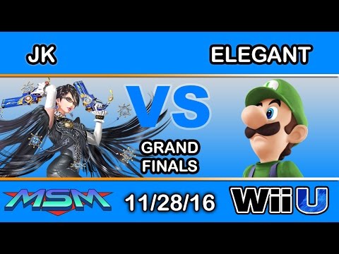 MSM 76 - Yatta | JK (Bayonetta) Vs. eM | Elegant (Luigi) Grand Finals - Smash Wii U