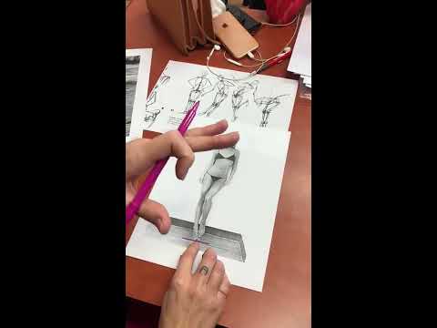 Curs design vestimentar 01 oct. 2019 ✅ Constructie crochiu de moda ✅  0744 685 670