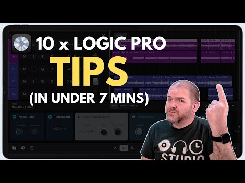 10 x TOP TIPS for Logic Pro for iPad (2025 edition)