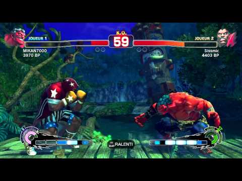 SSF4 : Sissmic (Boxer) vs MIKAN7000 (Hakan)