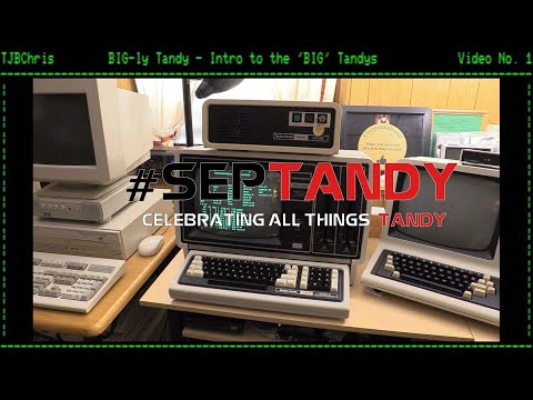 BIG-ly Tandy Part I: An Intro to 8" Tandy Systems #septandy