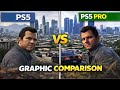 Ps5 Slim Vs Ps5 Pro Game Comparison Gta 5 Graphic Comparison Ps5 Vs Ps5 Pro Graphics Comparison