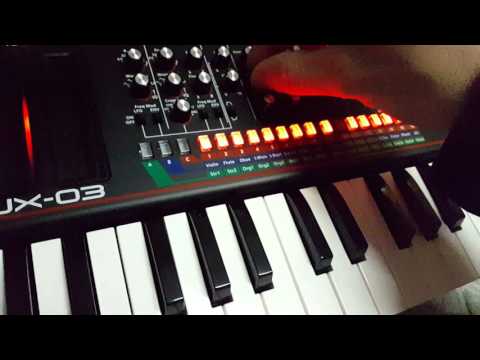 Roland Boutique JX-03 First Sequence