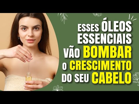 6 ÓLEOS ESSENCIAIS com eficácia comprovada no CRESCIMENTO do cabelo!