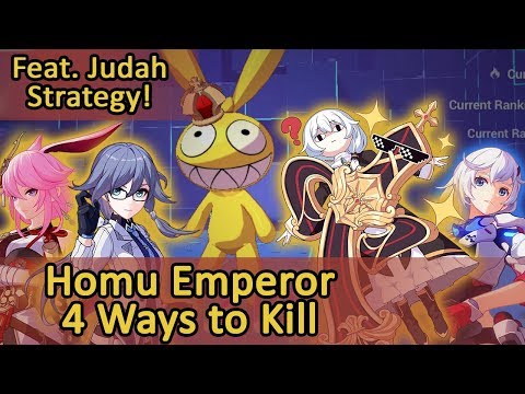 Homu Emperor 4 Ways ft. Judah Guide (35.6k Judah, 34.8k Bio, 32k FS, 28.9k IR) | Honkai Impact 3
