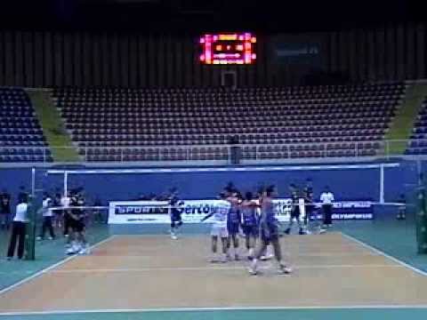 Londrina X Sao Bernardo Superleague Brazil 2011. 2012 Caio de Pra Opposite left hand