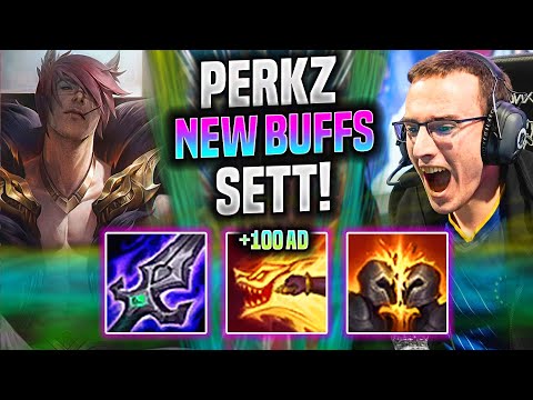 PERKZ IS INSANE WITH SETT NEW BUFFS MID! - VIT Perkz Plays Sett Mid vs Varus! | Season 2022