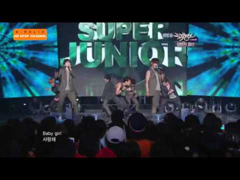 100625 Super Junior BONAMANA Live @ Music Bank