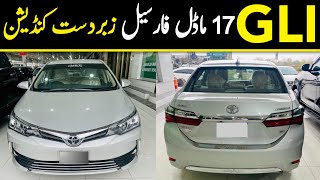 Toyota Corolla GLI 2017 Model Islamabad Register Z