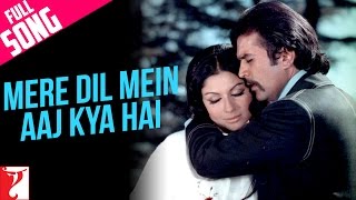 Mere Dil Mein Aaj Kya Hai Lyrics - Daag