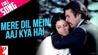 Mere Dil Mein Aaj Kya Hai Lyrics - Daag