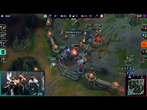 Orianna Ult deletes Rekkles and Wunder | LEC-Playoffs G2 vs Mad Lions