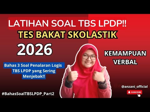 DRILLING SOAL TES BAKAT SKOLASTIK (TPS) PART 27: Negasi Kuantor Universal & Eksistensial