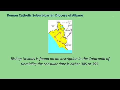 Roman Catholic Suburbicarian Diocese of Albano