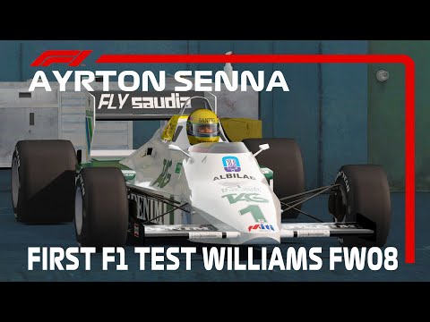 Thumbnail for Assetto Corsa Mod - 1983 Senna's First F1 Test - Williams Ford FW08C at Donington Park Circuit by WiLL