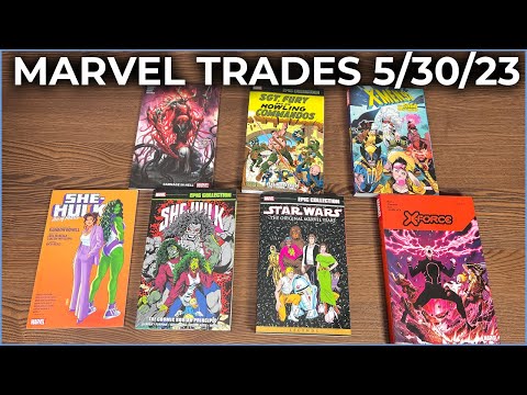 New Marvel Books 05/30/23 Overview| X-MEN '92: THE SAGA CONTINUES | SHE-HULK EPIC VOLUME 4