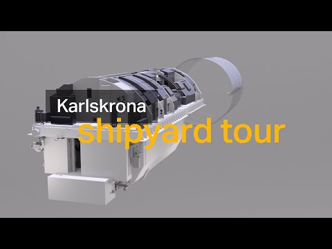 欢迎来到我们位于卡尔斯克鲁纳的造船厂（Welcome to our shipyard in Karlskrona）