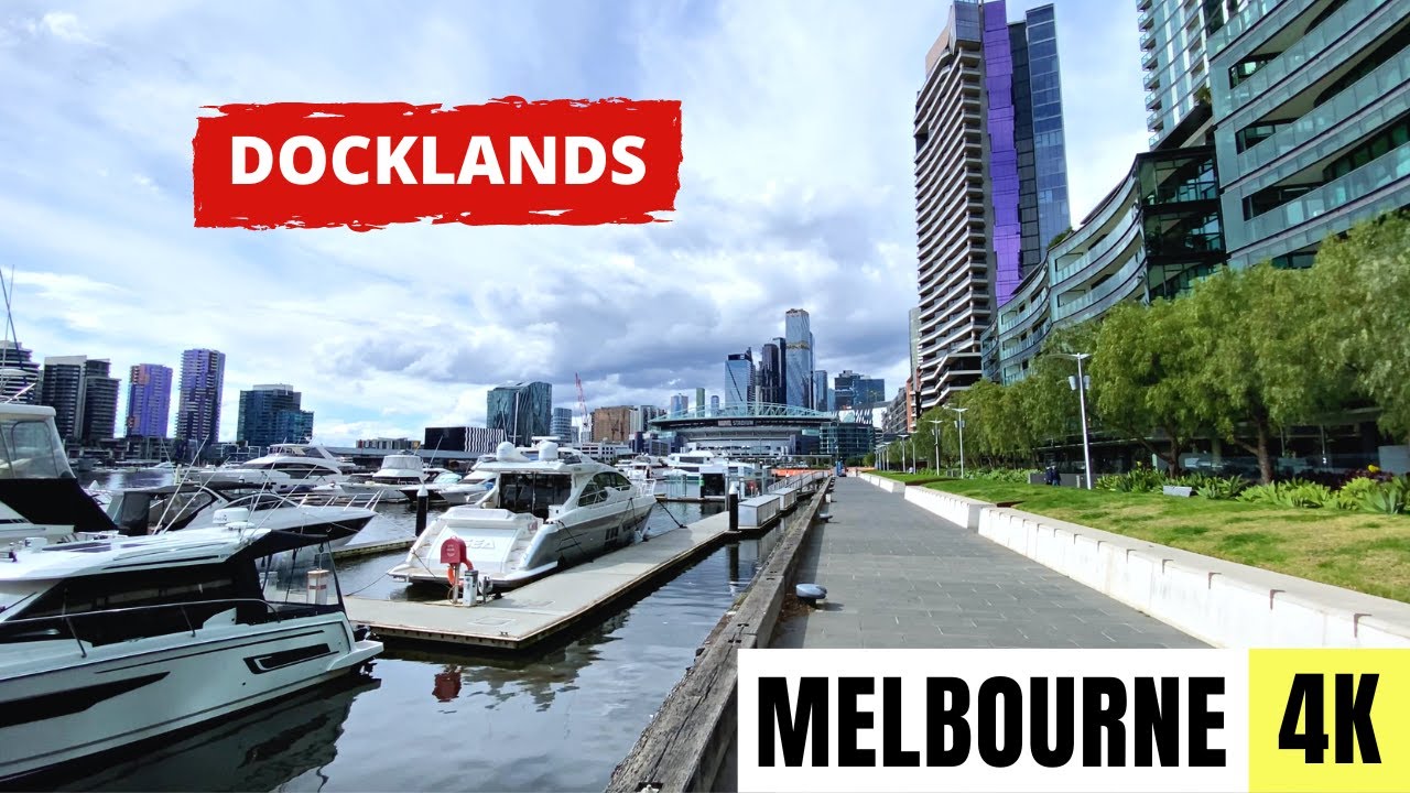 Dive into an immersive walking tour around Docklands Precinct & Waterfront.
