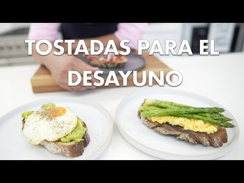 Tres tostadas para el desayuno: ¡variedad y sabor!