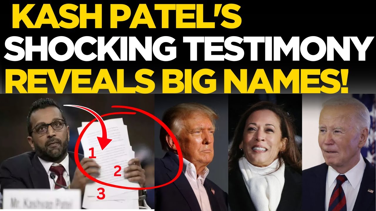 LIVE | Kash Patel Makes SHOCKING Revelation On His ‘Enemies List’ At Senate | Trump Latest News