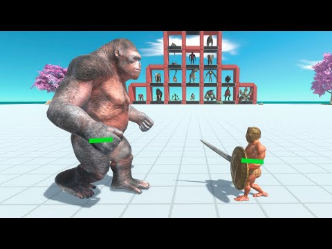 Bosses and Mini Bosses: 1v1 Tournament | Who Wins? - Animal Revolt Battle Simulator