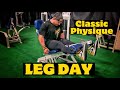 Classic Physique Leg Day