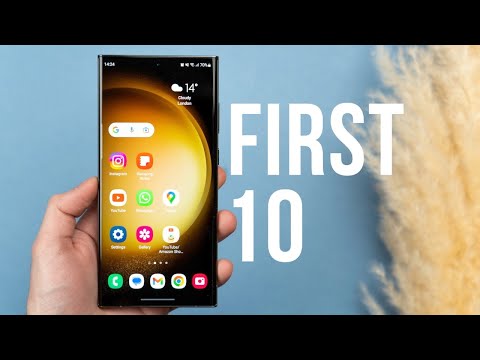 Galaxy S23 Ultra - First 10 Things To Do! (Tips & Tricks)