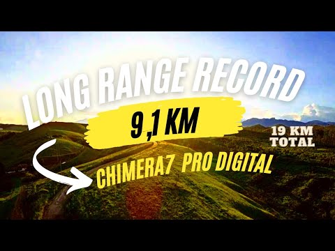Long Range Recorde - 9,1km (19km) - Chimera7 Pro Digital