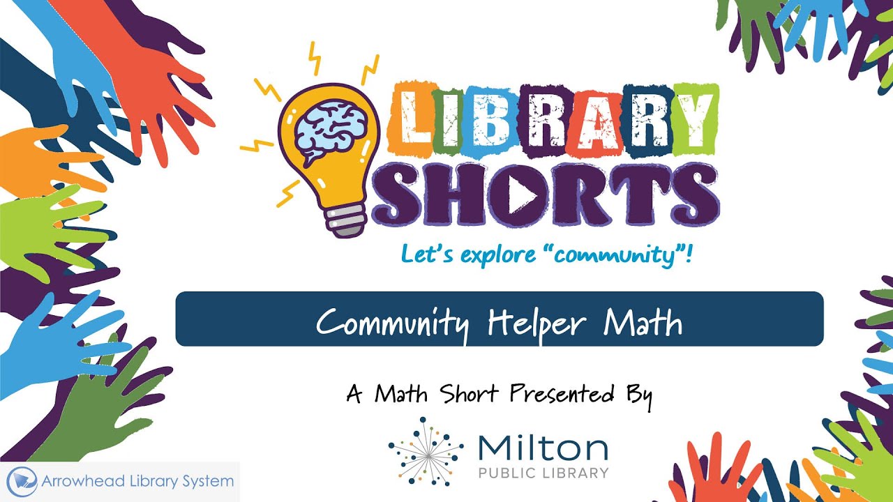 Community Helper Math - Library Short