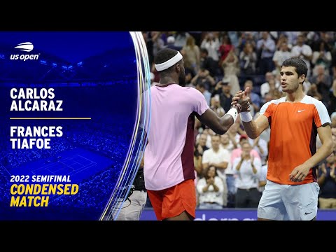 Carlos Alcaraz vs. Frances Tiafoe Condensed Match | 2022 US Open Semifinal