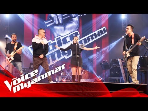 "ေရေပၚဆီ / Rap 'N' Roll" - Live Final - The Voice Myanmar 2018