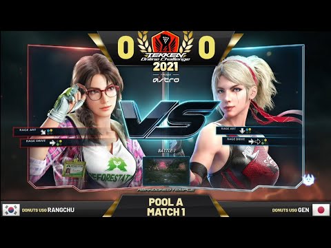 Tekken 7 Offline Japan Invitational | Rangchu (Julia) VS Gen (Lidia)