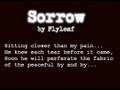 Flyleaf - Sorrow 