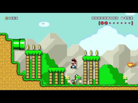 Toll Bridge by TheMessage 一SUPER MARIO MAKER一 No Commentary 1AK