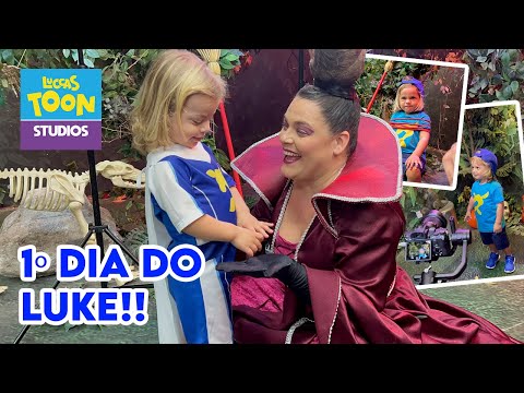 1º DIA DE GRAVAÇÃO DO LUKE!!