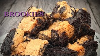 Brookies (Vegan, Gluten Free)
