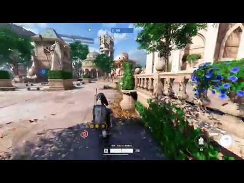 Destroying the Coruscant Guards on Naboo - Star Wars Battlefront 2