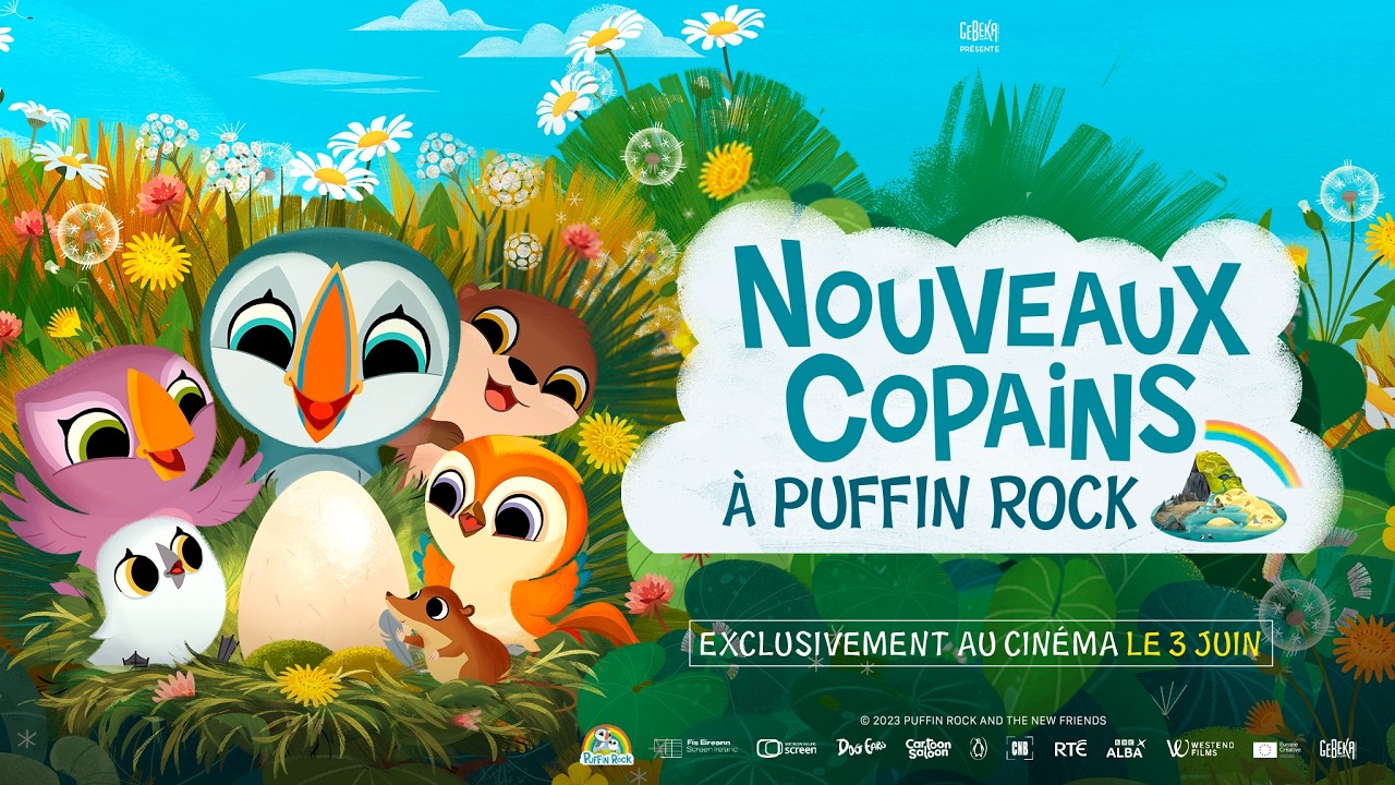 Miniature de la vidéo Nouveaux Copains à Puffin Rock | Bande Annonce Officielle du film Nouveaux copains à Puffin Rock
