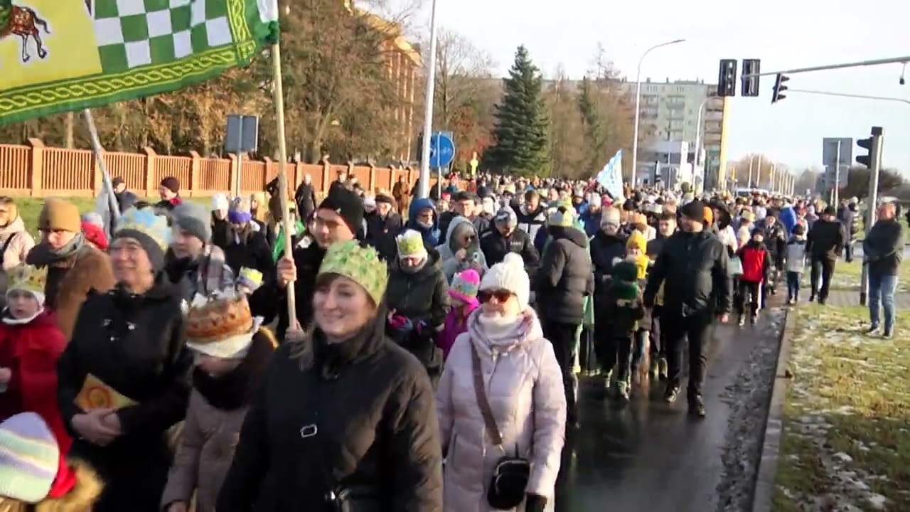 Orszak Trzech Króli przeszedł ulicami Sieradza