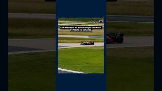 AUDI NA PISTA: equipe alemã faz sessão de demonstração com Gabriel Bortoleto no comando. #f1 #shorts
