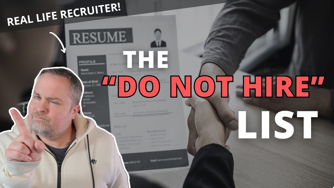 Can't Get A Job?  You May Be On The "Do Not Hire" List!