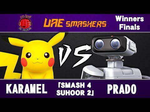 Smash 4 Suhoor 2: Karamel (Pikachu) vs Prado (ROB) - Singles WF