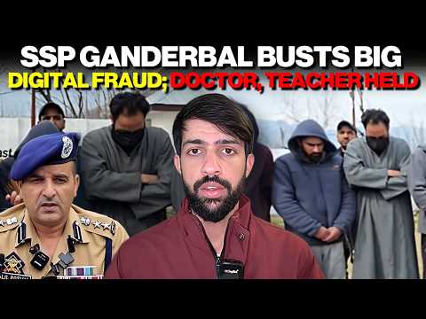 Ssp Ganderbal Khalil ahmed Poswal Bu*sted J&K Biggest Digital fra*ud in Doctor & teacher involment